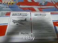 Great Planes Extra 300S aerobatic. 40 Size RC Model Airplane Kit New In Box