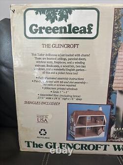 Greenleaf Glencroft 1983 Wooden Dollhouse Kit #8001 Boxed NewithSealed