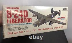 Guillows B-24D Liberator Airplane Balsa Wood Model Kit No. 2003 Build'N Show