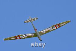 HC-TR 1936 Goppingen Go3 MINIMOA 16 Scale Glider Laser Cut Kit 112 inch withspan