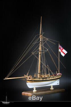 HMS NELSON Scale 164 530mm 20.8 Wood ship model kit DIY