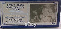 HO HOn3 CRAFTSMAN MASTER CREATIONS FRED C. DOBBS MINING SUPPLY KIT #40-NEW