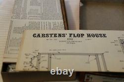 HO Scale Campbell Scale Models Carstens Flop House Craftsman Kit #413 BNOS