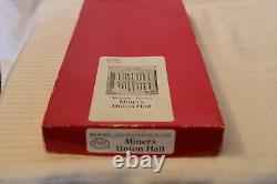 HO Scale Scale Structures Ltd, Miners Union Hall, Craftsman Kit #1502 BNOS