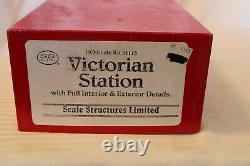 HO Scale Scale Structures Ltd, Victorian Station, Craftsman Kit #1115 BNOS