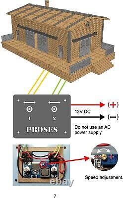 HO Scale Warehouse Kit with Motorized Working Doors (see video)