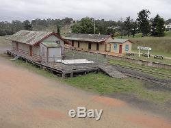 HO scale Bombala train station and out buildings (KITS)
