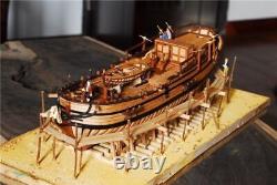 Halifax Pear Wood Version Scale 150 L 24.8 Wood Model Ship Kit