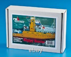 Happy Hunter Salvage Tug Boat with Fittings 150 Krick Robbe RC Model Kit