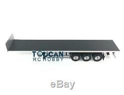 Hercules 140403 RC Semi Trailer Truck DIY KIT Model 1/14 Scale Flatbed Chassis
