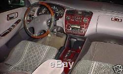 Honda CIVIC 2 Door Fit 1992-1995 New Interior Set Car Wood Grain Dash Trim Kit