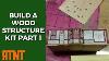 How To Build And Weather A Craftsman Wood Structure Kit For Your Model Railroad Layout