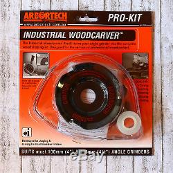 Industrial Woodcarver Pro Kit Arbortech mit Schutzhaube