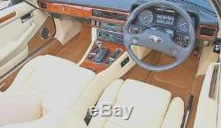 JAGUAR XJS FIT 1985 1996 Right Hand Drive Wood Interior set Dashboard trim kit