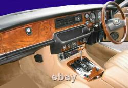 Jaguar Xjs Fit 1982- 1992 Dash Trim Kit Carbon Aluminum Wood Dashboard Parts Set