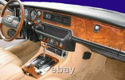 Jaguar Xjs Fit 1982- 1992 Dash Trim Kit Carbon Aluminum Wood Dashboard Parts Set