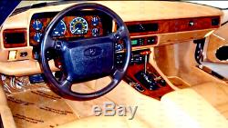 Jaguar Xjs Fit 1982 1992 Premium Dash Trim Kit Wood Dashboard Parts New Set