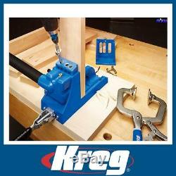 Kreg K4MS Jig Master System Pocket Hole Wood Joinery Kit Woodwork Carpentry Tool