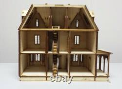 Kristiana Tudor 148 scale Dollhouse Kit Without Shingles
