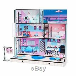 LOL Doll House With 85+ Surprises Best Large Wooden Dollhouse Kit For Girls Kids