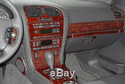Lincoln Ls V6 V8 Set Fits 2001 -2002 New Sport Interior Wood Dash Trim Kit 28pcs