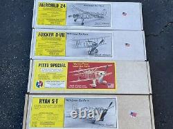 Lot Herr Engineering Pitts Special Fokker D-7 Ryan S-T Fairchild 24 Airplane kit