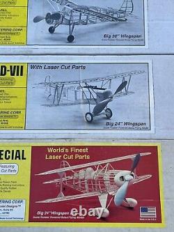 Lot Herr Engineering Pitts Special Fokker D-7 Ryan S-T Fairchild 24 Airplane kit