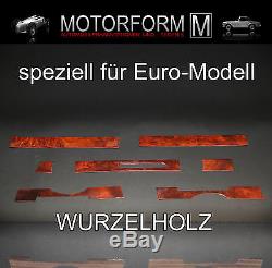 MERCEDES SL W107 R107 500SL 280SL 300SL WURZELHOLZ Armaturenbrett WOOD KIT Holz