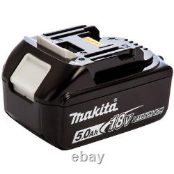 Makita 18V LXT 9 Piece Cordless Power Tool Kit + 3 x 5.0Ah Batteries T4TKIT-318