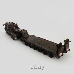 Mechanical Wooden 3D Puzzle Model Kit Tank tractor with trawl War in Ukraine