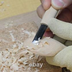 Michihamono Japanese Wood Carving Cutlery Kit