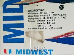 Midwest Extra 300 S Rc Airplane Kit Unbuilt Rare Remote Control 300 S Airplane
