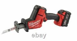 Milwaukee 2719-21 M18 Fuel Hackzall Reciprocating Saw with 5.0 ah Battery Kit New