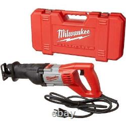 Milwaukee 6519-31 120V AC SAWZALL Reciprocating Saw Kit with Carrying Case