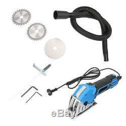 Mini Electric Circular Saw Hand-hold Mini Power Saw Tool Multi-cutter Kit 500W