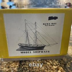 Model Shipways NEWSBOY Boston Brigantine 196 SCALE NEW Wooden Kit