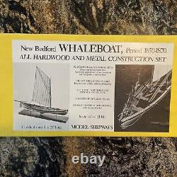 Model Shipways New Bedford WHALEBOAT (1850 1870) NEW Wooden Kit (3/4 = 1 Ft)