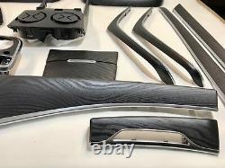 NEW 18 pieces full kit Mercedes AMG S Class W222 100% NATURAL Black wood set