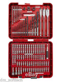 NEW Craftsman Tool Set 100 Piece Drilling and Driving Kit for Metal Wood Plastic