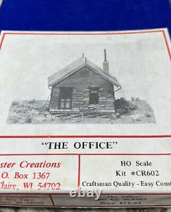 NEW Master Creations #CR602 The Office HO Scale Train Set COMPLETE Unbuilt Kit