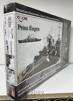 NEW Occre Prinz Eugen German Heavy Cruiser Metal Wooden Model Kit 1200 16000