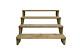 NEW Wooden Steps Set Step Deck Stair kit Caravan Patio Garden Wood Steps DIY