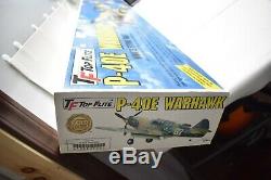 NOS New Top Flite Gold Edition P-40E Warhawk Flying Tiger RC Model Airplane Kit