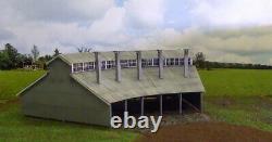 NSWGR 5 stall roundhouse metal corrugation Ho Scale 1/87 KIT