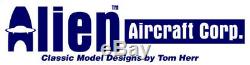 New Alien Aircraft Taylorcraft Taylor Craft 72 Balsa Wood RC Airplane Kit AAC502