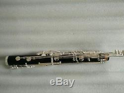 New (Low C) bass Clarinet kit ebony wood Body silver Plated