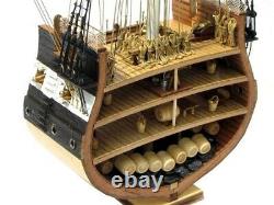 New Model Classics sail boat model kits USS. Constitution (section) 1794 wooden s