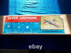 New, Old Stock Super Chipmunk Balsa Wood C/L Control Line Airplane Kit SIGCL19