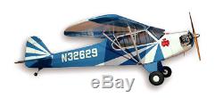 New SIG 1/6 Scale Clipped Wing J3 J-3 Cub RC Remote Control Balsa Airplane Kit
