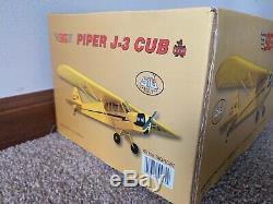 New SIG Piper J-3 J3 Cub 1/5 Scale Balsa Wood RC Remote Control Airplane Kit